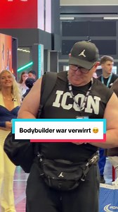 FIBO Besuch: Bodybuilder verwirrt 😂