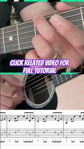Play Good Riddance Like a Pro — Fingerstyle Right Hand & Left Hand
