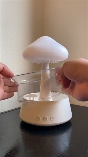 Amazon favorites 😲 This mushroom cloud lamp is a humidifier and comes with essential oils. I love sleeping with the rain setting on😍 Comment LINKS and We will dm you the link✨ #amazongadgets #gadgets #gadget #amazon #amazonfinds #amazonfavorites #amazonmusthaves #asmr #asmrsounds #cozy #cozyhome #explore #humidifier amazon gadgets, home finds, amazon must haves, asmr reels, trendy reels, daily reels, gift ideas, christmas gift ideas, cool gadgets, cozy finds, cozy home, night light, humidifier