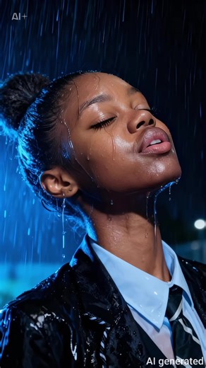 تحويل الصور الرومانسية مع تأثير المطر بالذكاء الاصطناعي