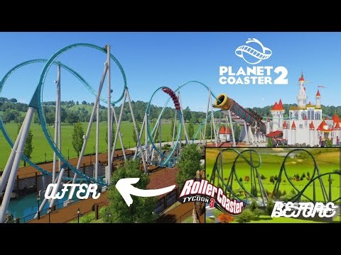 Rebuilding My RCT3 Coaster in Planet Coaster 2! | Merlin’s Revenge (Kennedy Gardens) Part 4