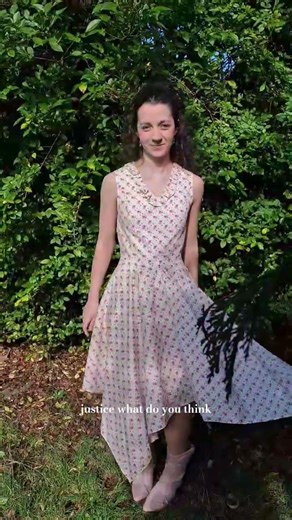 The best dress I have ever sewn 🩷✨ #sewing #emilyannroberts #prettyinpink