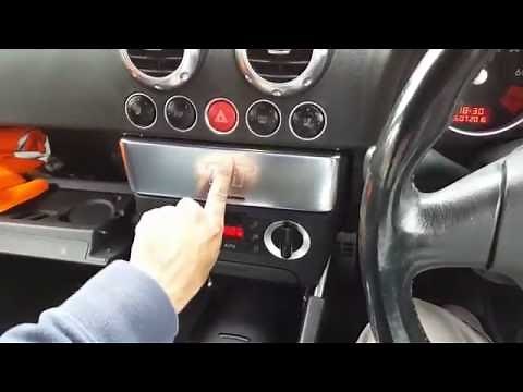Mk1 Audi TT aftermarket stereo installation