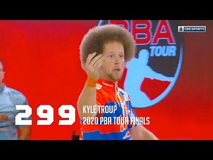 PBA Nearly Perfect | Kyle Troup Bowls 299 Game in 2020 PBA Tour Finals Qualifying