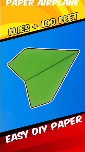 how to make a paper airplane that flies #origami