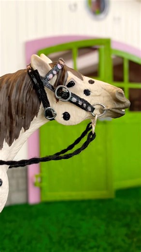 DIY schleich western bridle schleich horse short video