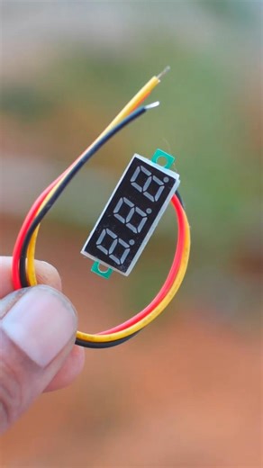 You can check the voltage of any battery! 🔋 Digital Voltmeter Tutorial #tamiltech #electronicstamil