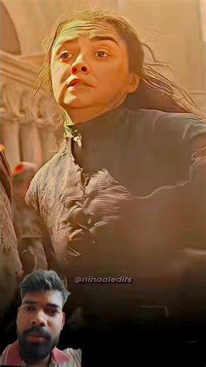 Arya Stark Nearly Crushed in King's Landing 😢💔 | The Bells | GOT Season 8 #shorts#gameofthrones