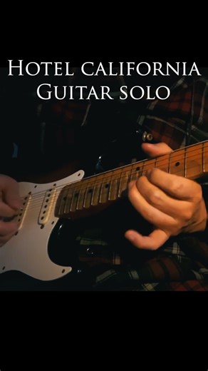 Hotel california Guitar solo