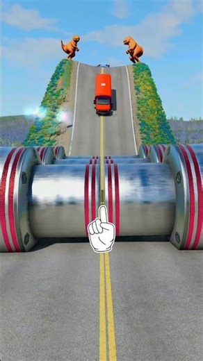 Impossible Log Bridge Challenge Kaunsi Car Bachegi? #shortvideo #shorts #viral #gaming