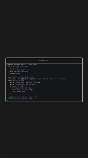 Quick Sort - The Most Brutal Algorithm?