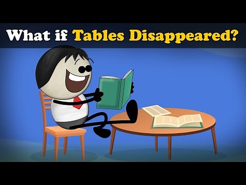 What if Tables Disappeared? + more videos | #aumsum #kids #science #education #children