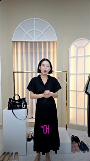 [ Rani Day ] 🖤 Pleated lines that make you look slim instantly #LiveStream #LiveBroadcast #ClickMate