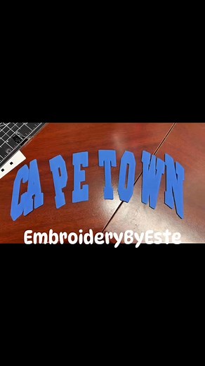 Process of making a reverse 3D puff sweatshirt | Embroidery By Este