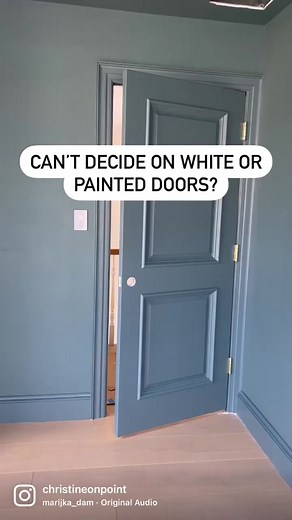 Stylish Interior Door Ideas with 2 Tone Designs