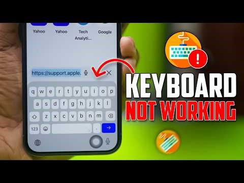 How To Fix iPhone Keyboard Not Working | Solve All Your Keyboard Problems Now!