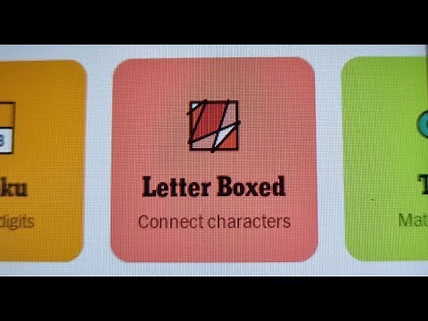 Letter Boxed Game App - How to Solve, Plus Tips & Tricks - Step by Step Instructions