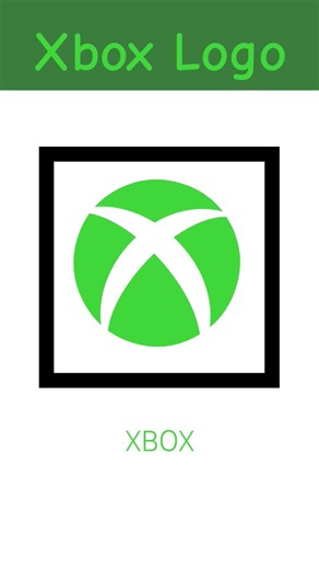 XBOX LOGO MADE BY ME:
