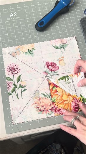 8 HSTs from just TWO squares? Yes please ✂️✨