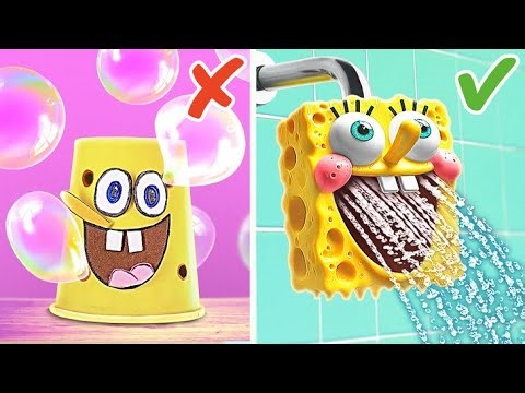 🍍 Are You Ready For These MINI SpongeBob Crafts 😮 Miniature DIY by Slick Slime Sam's Maker World
