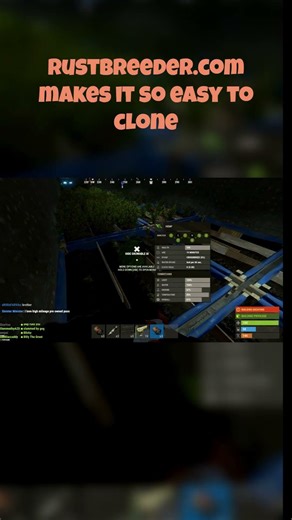 God Clone on the First Shot #rust #rustfarming #rusttips
