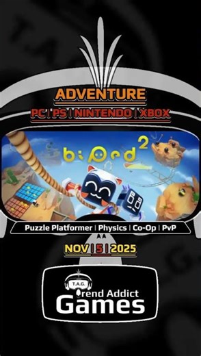 • Biped 2 • Adventure | Puzzle Platformer | Physics | Co-Op | PvP / PC - PS - Nintendo - Xbox