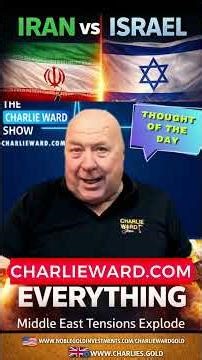 Iran vs Israel: This Changes Everything! With Charlie Ward #iranisraelwar #middleeastcrisis
