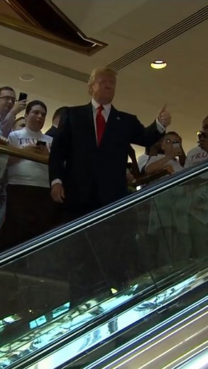 #OnThisDay June 16, 2015: Donald Trump descended a golden escalator at Trump Tower to announce his 2016 presidential campaign, kicking off a decade of politics that’s been dominated by him and his MAGA movement. Watch more by tapping the link in our bio. #trump #cspan | C-SPAN