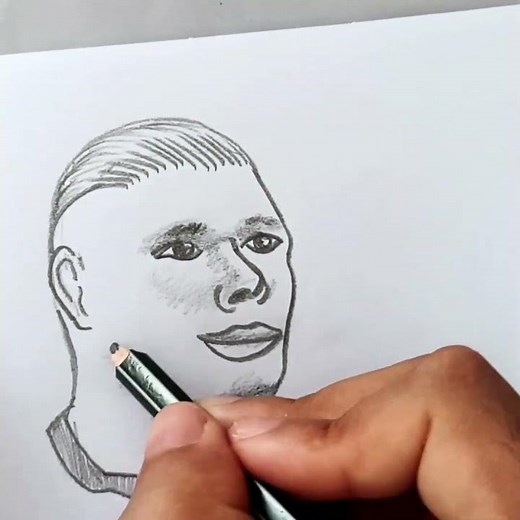 Cómo dibujar a Erling Haaland