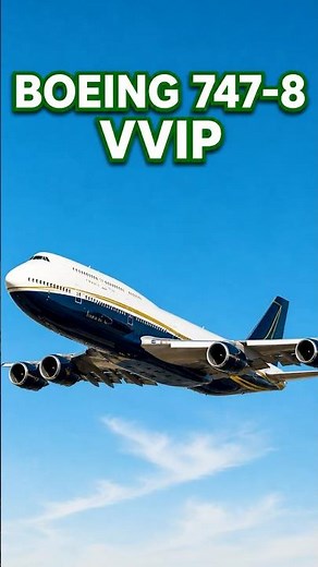 Boeing 747-8 VVIP: The World's Most Expensive Private Jet #airplane #aviation #boeing #boeing747