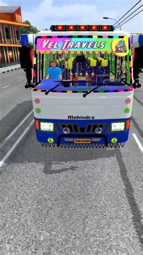 😎 NEW VAN MOD INDIA ROAD BUSSID #shortsfeed #subscribe