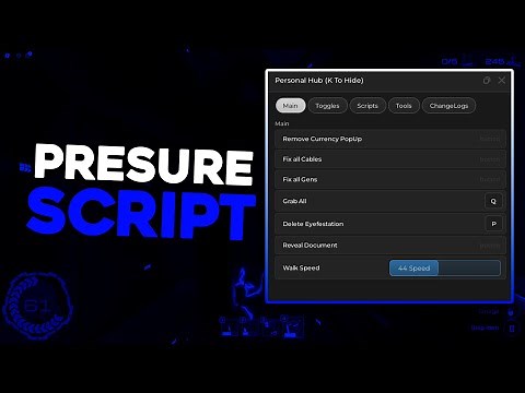 BEST Pressure Script | Auto Win | Grab All Items | Delete Monsters (WORKING)