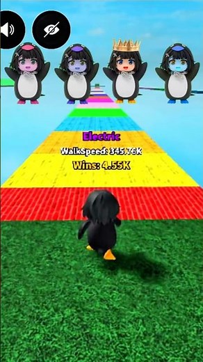 GUGUGAGA VS 1 X SPEED CHALLENGE #roblox #shorts