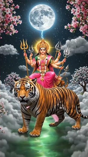 ऊंचा है भवन ऊंचा मंदिर ऊंची है शान🌸🙏🏻Navratri Special ! Maa Durga Status#navratri#jaimatadi#maadurga