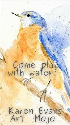 Paint a splash of loose watercolor magic! Relaxed tutorial, perfect for all skill levels.