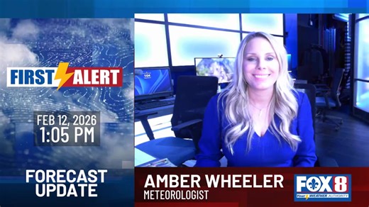 A nice forecast for parades as the storm timing looks to be in our favor. We'll need to watch those overnight storms though because they could be strong to severe. #nola #lawx #mswx | FOX 8 WVUE Weather Team