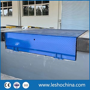 [Hot Item] Dynamic Static Loading Capacity 8 Ton Double Single Cylinder Hydraulic Dock Leveler for Warehouse