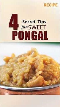 Happy Pongal 2026 - Sweet Pongal Special Recipe