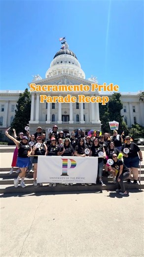 University of the Pacific at the 2026 Sacramento Pride Parade 🏳️‍🌈