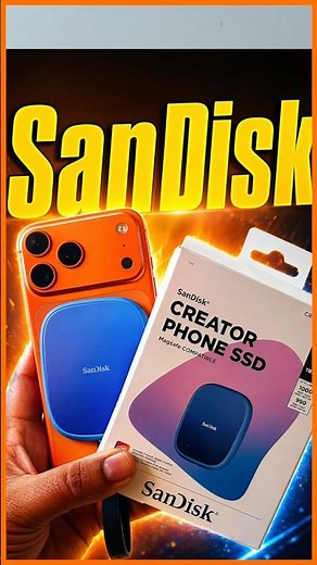 Best SSD for iPhone 🔥 SanDisk Extreme Review + Speed Test #iPhoneSSD #SanDiskExtreme