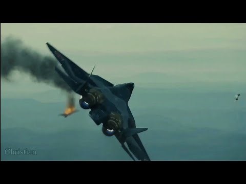 F14 Vs Su57 Final Dogfight Scene-Top Gun Maverick