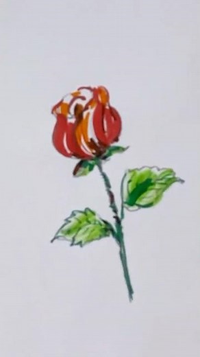 How to Create a Stunning Rose Flower Watercolor Painting