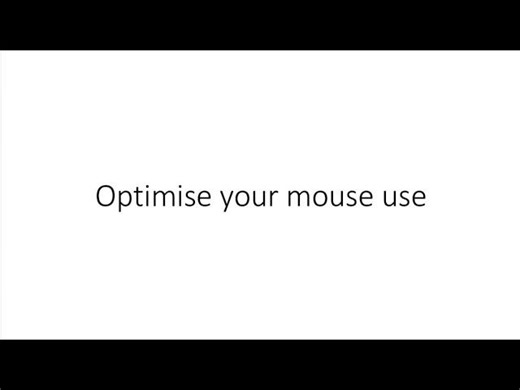 Mouse ergonomics. A quick look at how to optimise your mouse use for comfort and productivity. | Heath Williams