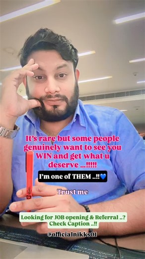 Nakul (ਨਕੁਲ) on Instagram: "Some really want to see you HAPPY ..!!!! 💙 I’m one of THEM ❤️ 🙏🏻 . . Below are open positions for JOB & Referral : - Data analyst - Data scientist - AI engineer - HR recruiter - Finance - Procurement - Billing & Accounts - UI Developer - Social Media executive - Project Planning Engineer - Content writer - Copywriter - Civil/Structure engineer Please check and DM with your profile and which above position matching your profile .!!!!! Mention you profile in DM , if 