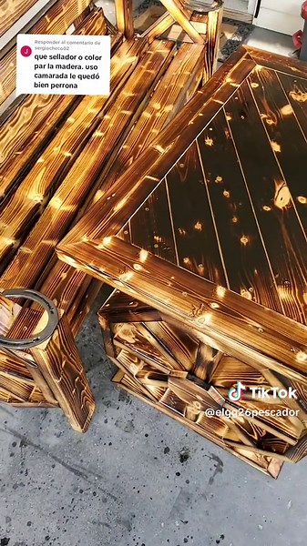 Respuesta a @sergiocheco02 #mesa #banca #madera #quemada #llantas #carreta