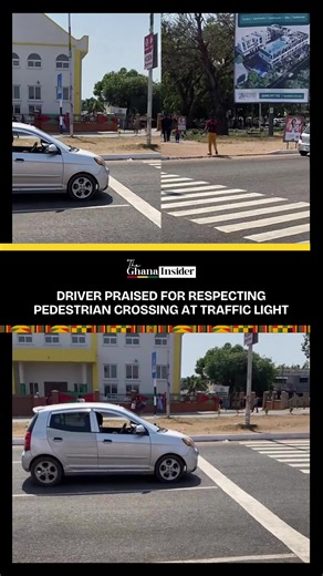 Driver's Kindness at Traffic Light Impresses Pedestrians