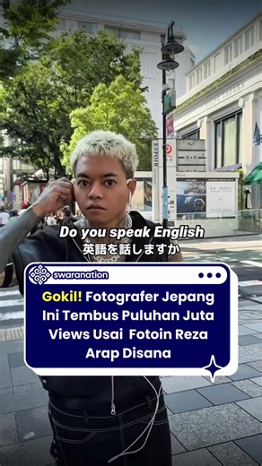 📸 Seorang fotografer jalanan asal Jepang mendadak viral setelah mengunggah potret Reza Arap yang ia temui secara tidak sengaja di salah satu jalanan Tokyo. Awalnya, sang fotografer hanya meminta izin untuk mengambil foto Arap. Namun setelah diunggah ke media sosial, video tersebut meledak dan berhasil mengumpulkan lebih dari 35 juta views. Banyak warganet terkesima dengan penampilan dan aura khas Reza Arap yang disebut sangat mencuri perhatian, bahkan bagi orang yang belum mengenalnya sekalipun