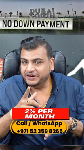 Hammad Akram Sheikh on Instagram: "🏡 Become a Landlord in Dubai 🇦🇪 📱 Call / WhatsApp +971 52 359 8265 💰 Pay only 2% monthly 🚀 0% Down Payment ✨ Luxury residences with high ROI 📍 Prime Dubai locations 📲 Contact us today to secure your investment 📱 Call / WhatsApp: +971 52 359 8265 #Samanahills3 #DubaiProperty #MatrixSkyRealEstate #SamanaDevelopers #SuccessWithMatrix"