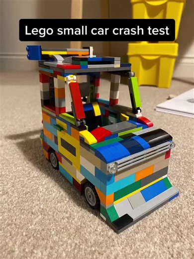 Lego Car Crash Test Compilation