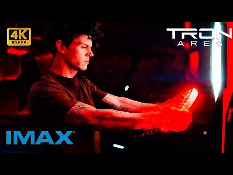 TRON: Ares (2025) IMAX 4K - Julian Dillinger Becomes Sark | Movie Clip
